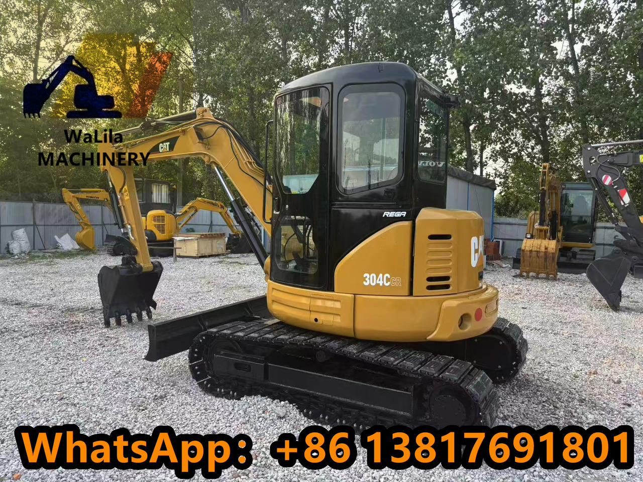 CATERPILLAR CAT304CCR - מיני מחפר: תמונה 3 CATERPILLAR CAT304CCR - מיני מחפר: תמונה 3