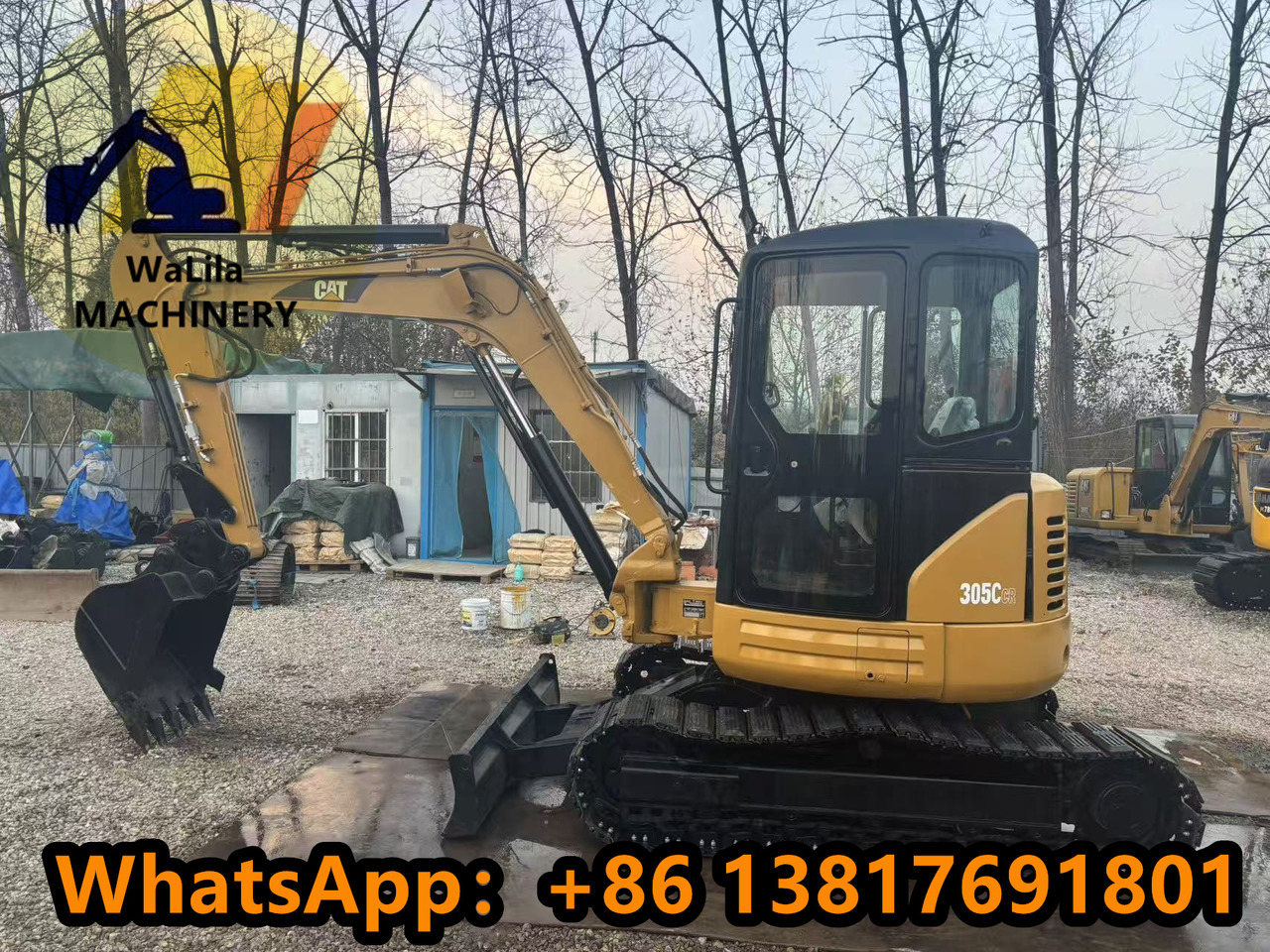 CATERPILLAR CAT305CCR - מיני מחפר: תמונה 3 CATERPILLAR CAT305CCR - מיני מחפר: תמונה 3