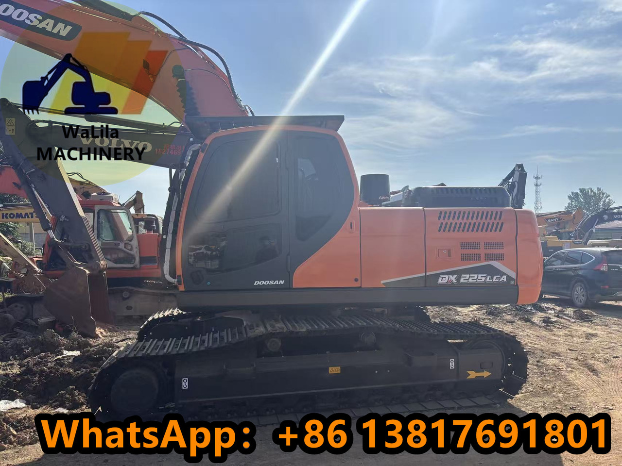 DOOSAN DX225LCA - מחפר סורק: תמונה 1 DOOSAN DX225LCA - מחפר סורק: תמונה 1