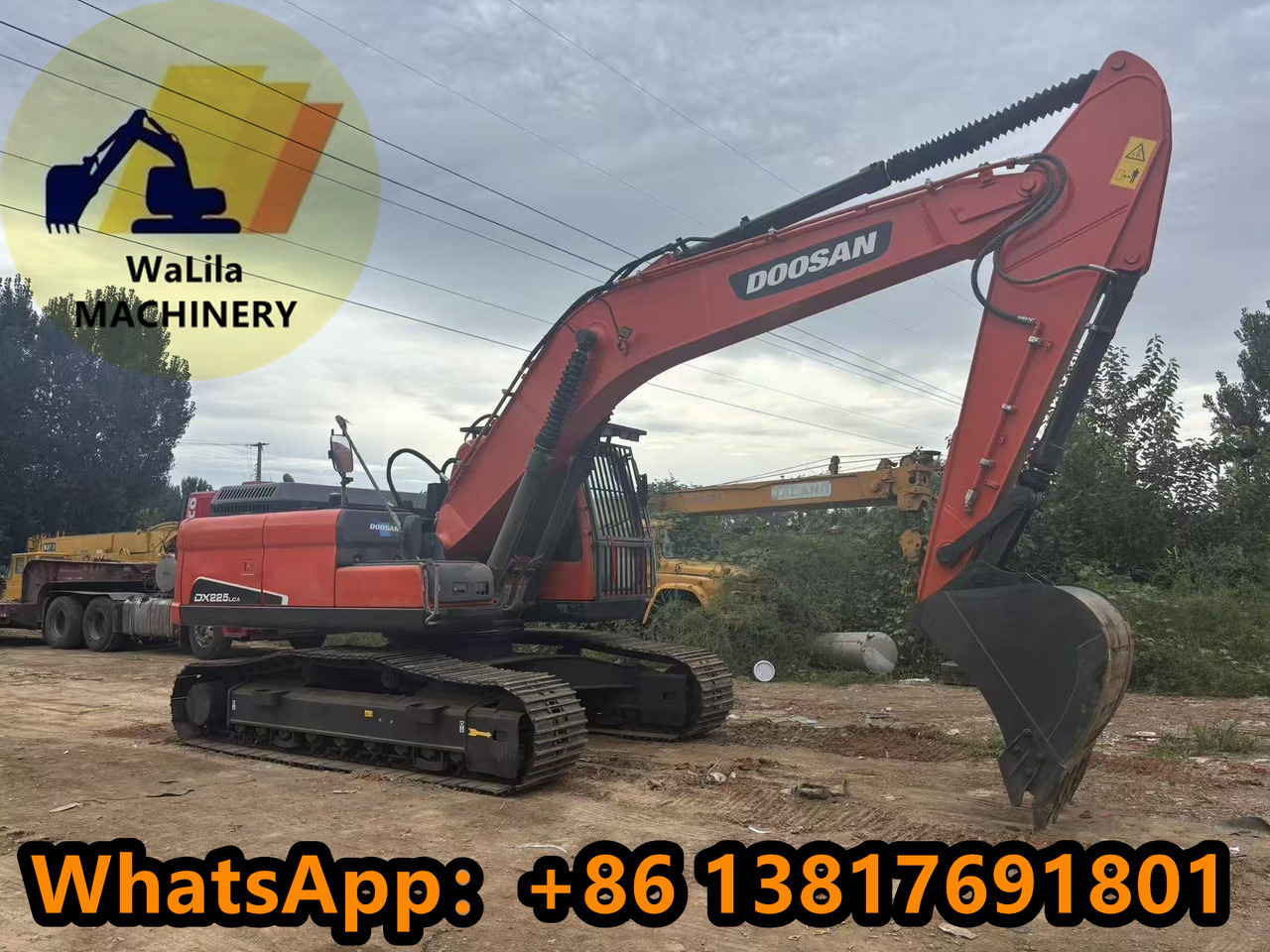 DOOSAN DX225 - מחפר סורק: תמונה 5 DOOSAN DX225 - מחפר סורק: תמונה 5