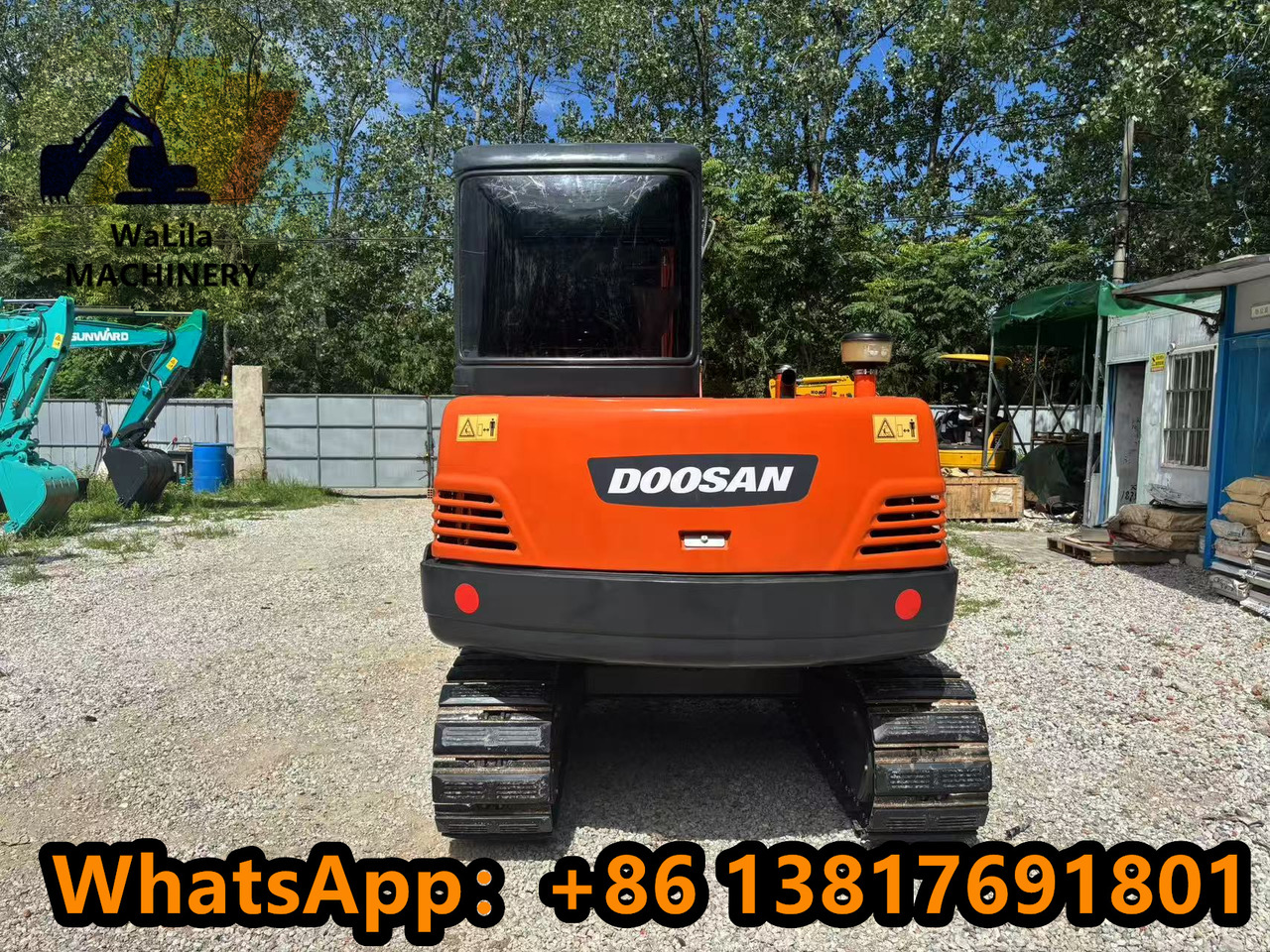 Doosan DH 55-7 DH55 (Good) - מיני מחפר: תמונה 3 Doosan DH 55-7 DH55 (Good) - מיני מחפר: תמונה 3