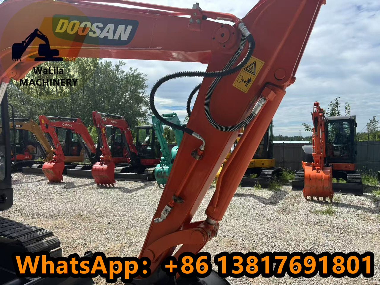 Doosan DH 55-7 DH55 (Good) - מיני מחפר: תמונה 5 Doosan DH 55-7 DH55 (Good) - מיני מחפר: תמונה 5