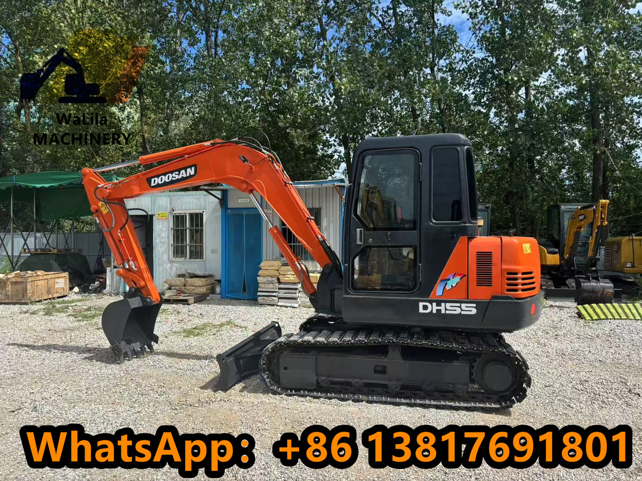 Doosan DH 55-7 DH55 - מיני מחפר: תמונה 1 Doosan DH 55-7 DH55 - מיני מחפר: תמונה 1