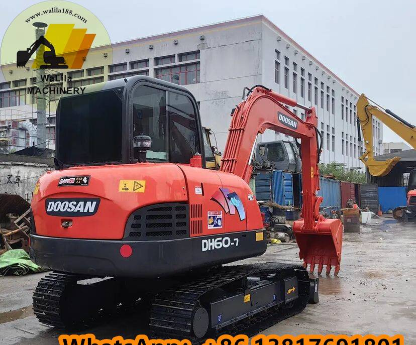 Doosan DH 60-7 - מיני מחפר: תמונה 3 Doosan DH 60-7 - מיני מחפר: תמונה 3
