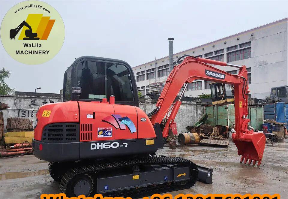 Doosan DH 60-7 - מיני מחפר: תמונה 2 Doosan DH 60-7 - מיני מחפר: תמונה 2