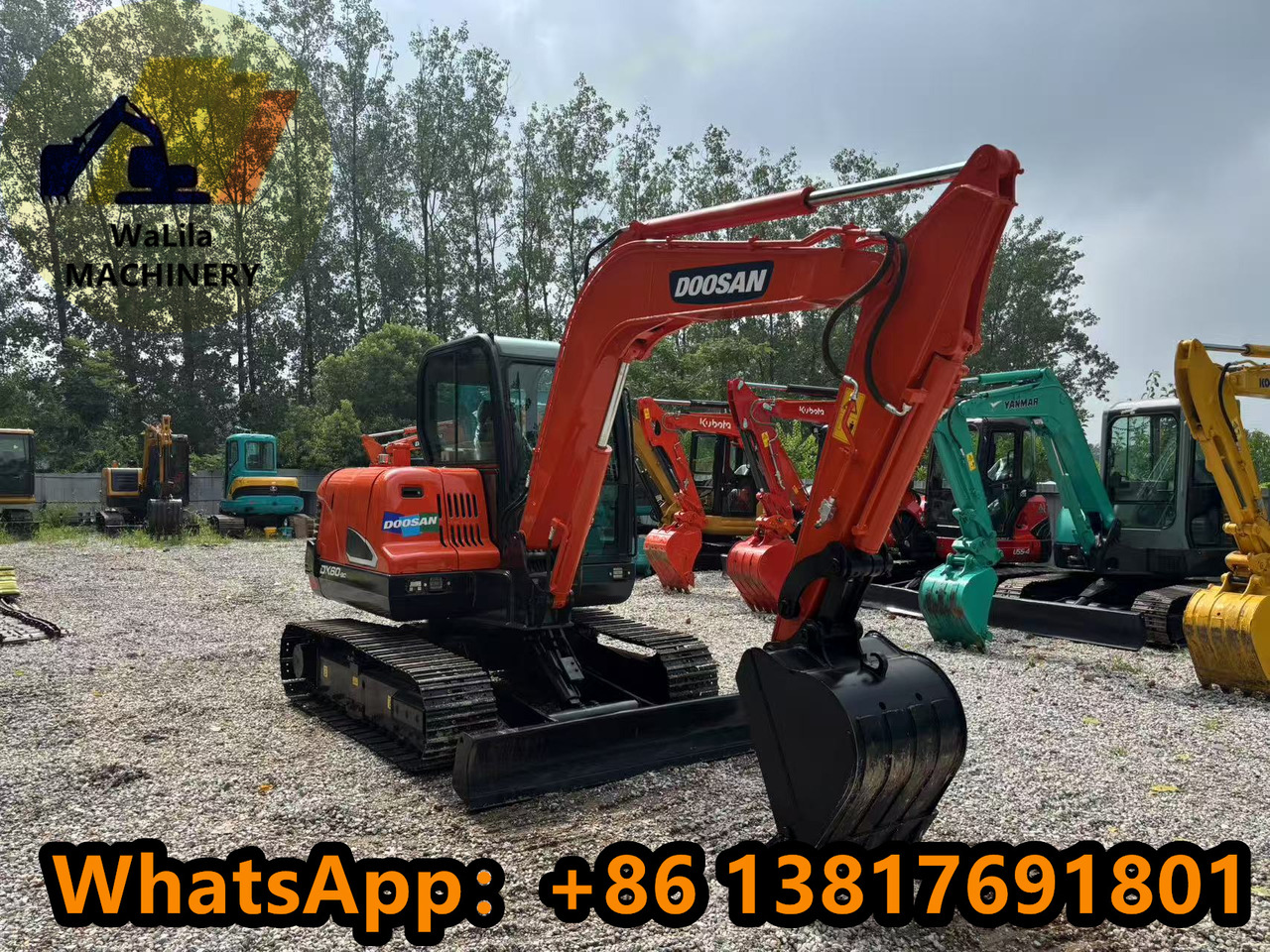 Doosan DX 60 - מיני מחפר: תמונה 2 Doosan DX 60 - מיני מחפר: תמונה 2