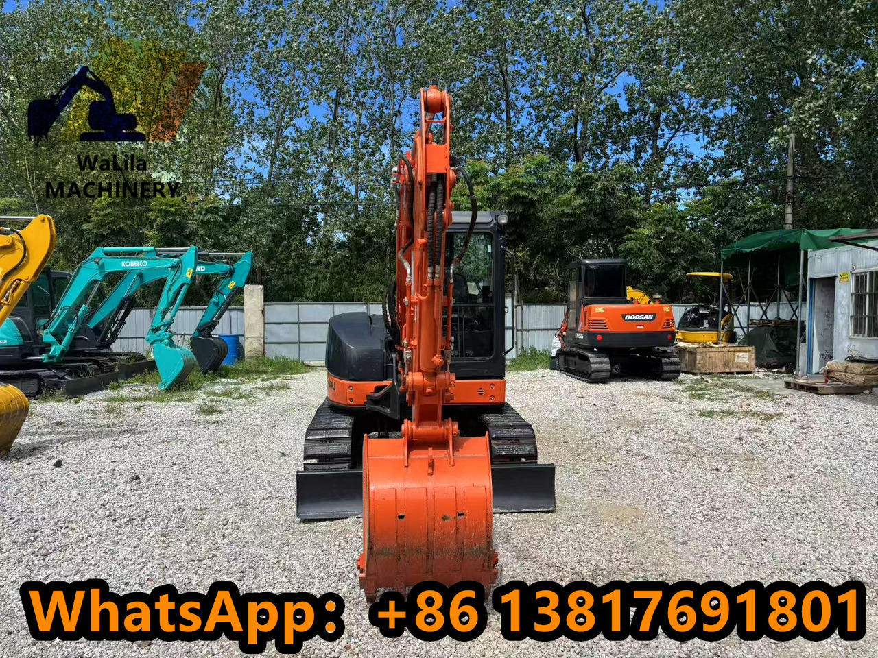 HITACHI ZX50US - מיני מחפר: תמונה 4 HITACHI ZX50US - מיני מחפר: תמונה 4
