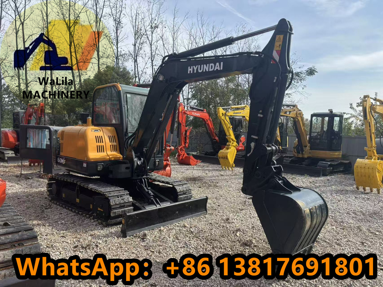 HYUNDAI R60-9VS - מיני מחפר: תמונה 3 HYUNDAI R60-9VS - מיני מחפר: תמונה 3