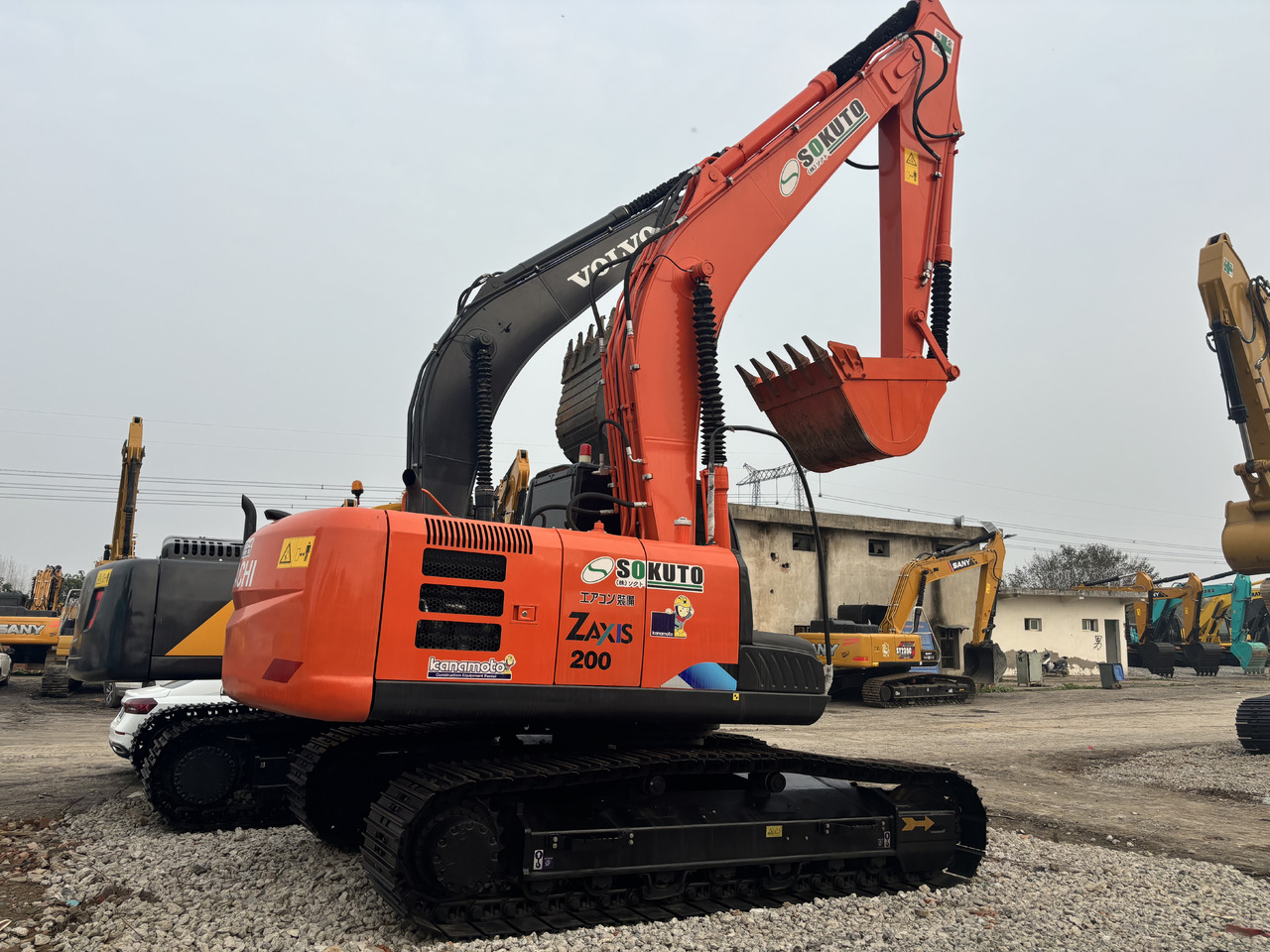 Hitachi Zx200-3 - מחפר סורק: תמונה 1 Hitachi Zx200-3 - מחפר סורק: תמונה 1
