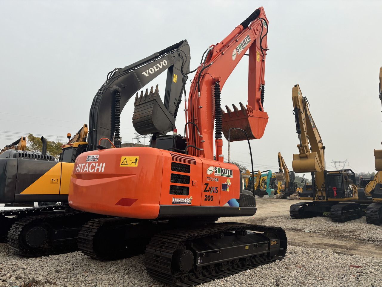 Hitachi Zx200-3 - מחפר סורק: תמונה 2 Hitachi Zx200-3 - מחפר סורק: תמונה 2