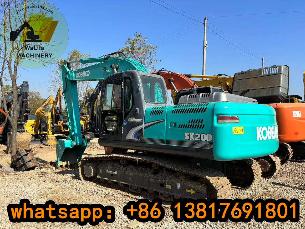 KOBELCO SK 200-8 - מחפר סורק: תמונה 1 KOBELCO SK 200-8 - מחפר סורק: תמונה 1