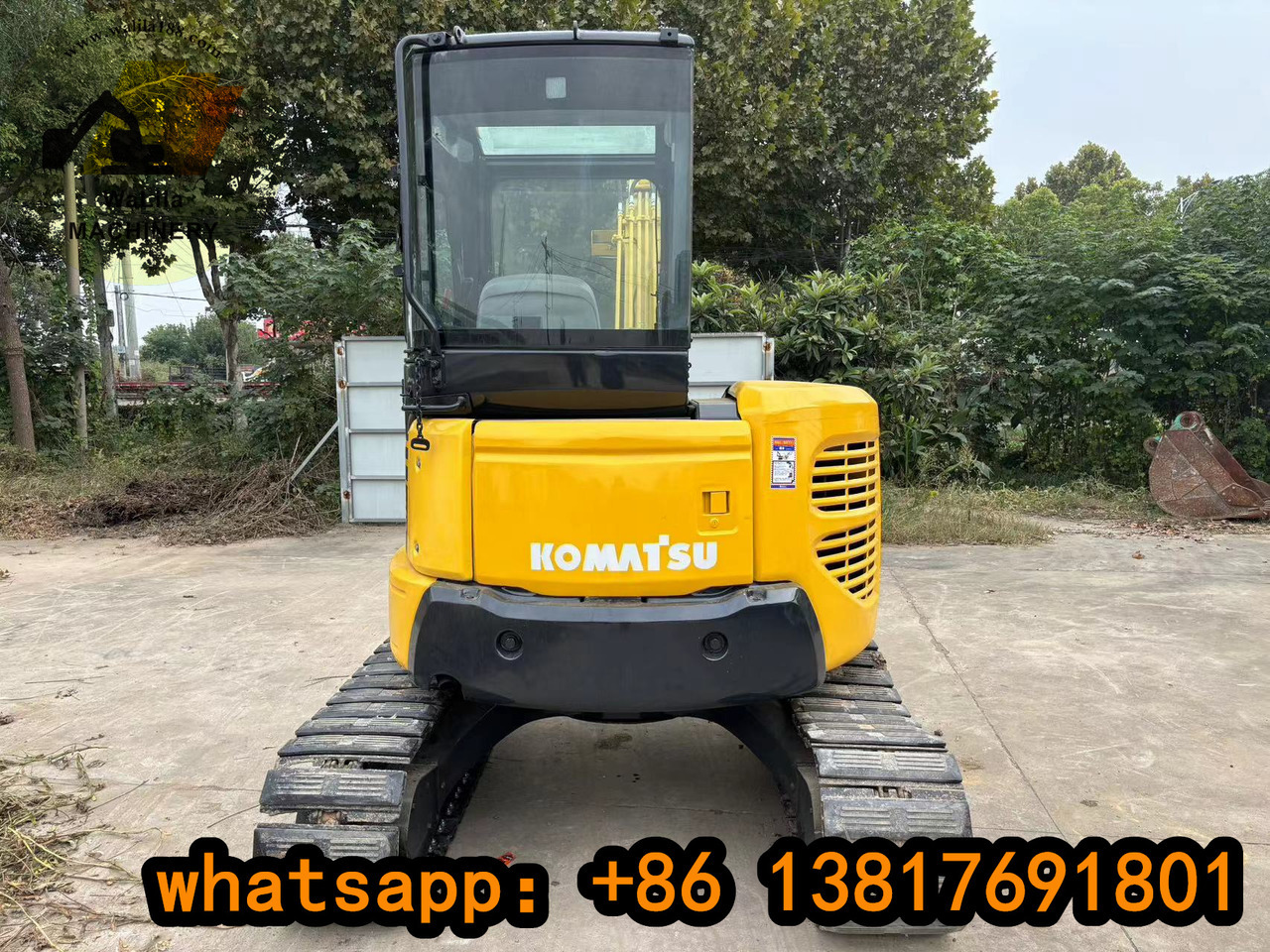 KOMATSU PC 55 MR-3 - מיני מחפר: תמונה 5 KOMATSU PC 55 MR-3 - מיני מחפר: תמונה 5