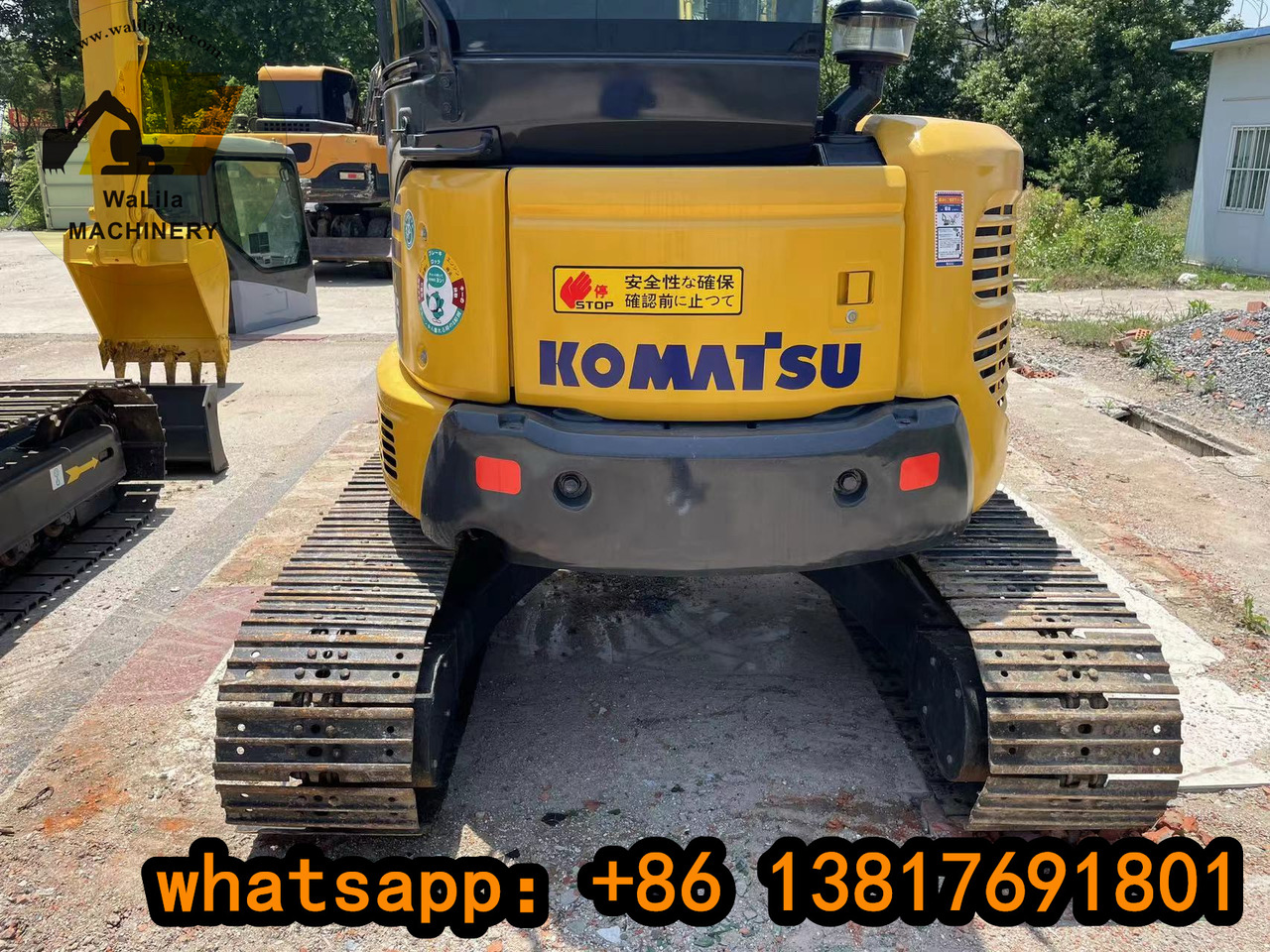 KOMATSU PC 55 MR-3 - מיני מחפר: תמונה 5 KOMATSU PC 55 MR-3 - מיני מחפר: תמונה 5