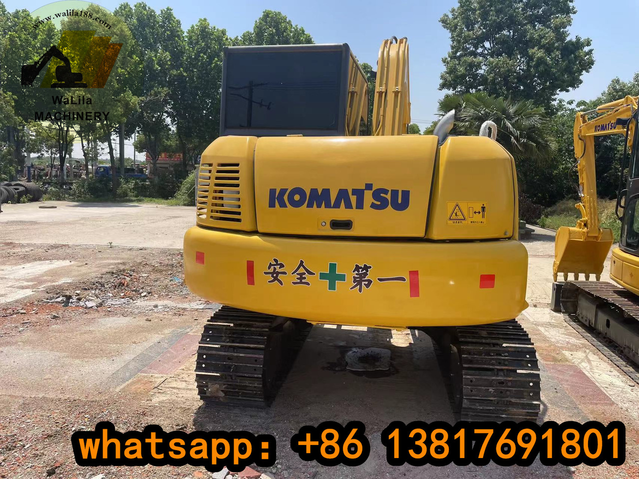 KOMATSU PC 70-8 - מיני מחפר: תמונה 4 KOMATSU PC 70-8 - מיני מחפר: תמונה 4