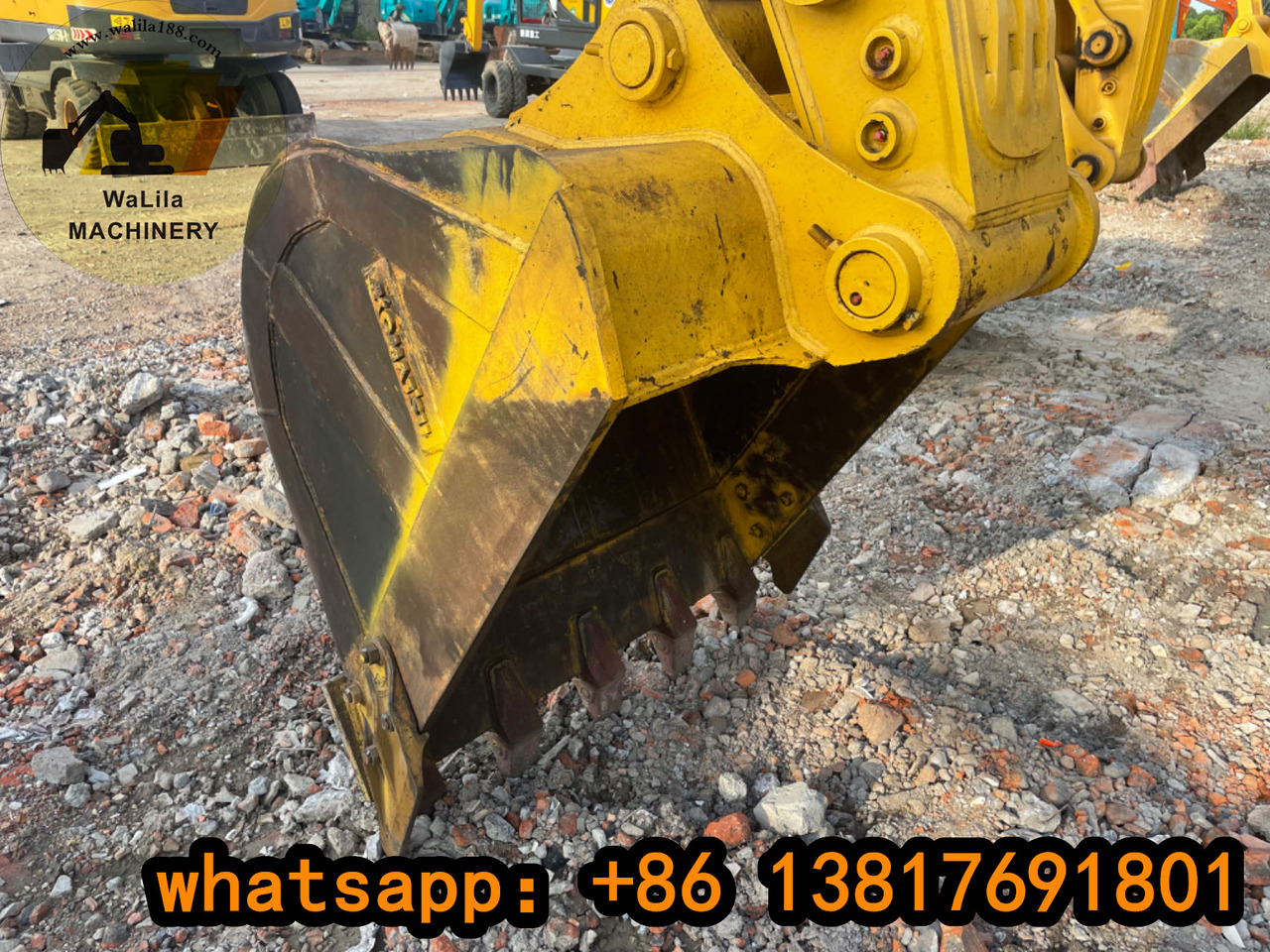 KOMATSU PC200-8 - מחפר סורק: תמונה 3 KOMATSU PC200-8 - מחפר סורק: תמונה 3