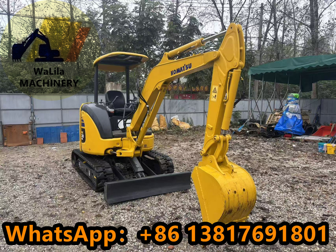 KOMATSU PC30MR - מיני מחפר: תמונה 5 KOMATSU PC30MR - מיני מחפר: תמונה 5