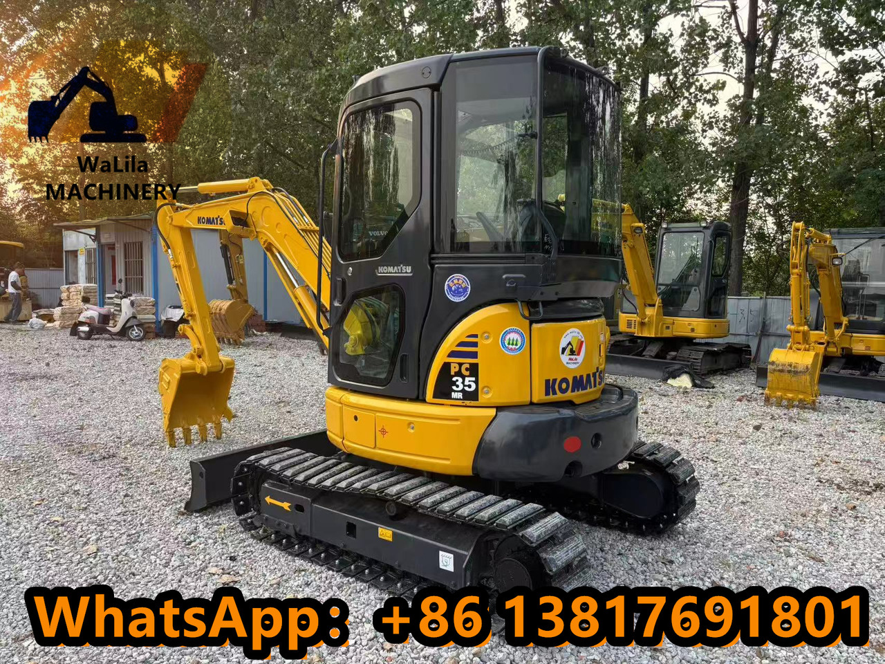 KOMATSU PC35 - מיני מחפר: תמונה 3 KOMATSU PC35 - מיני מחפר: תמונה 3