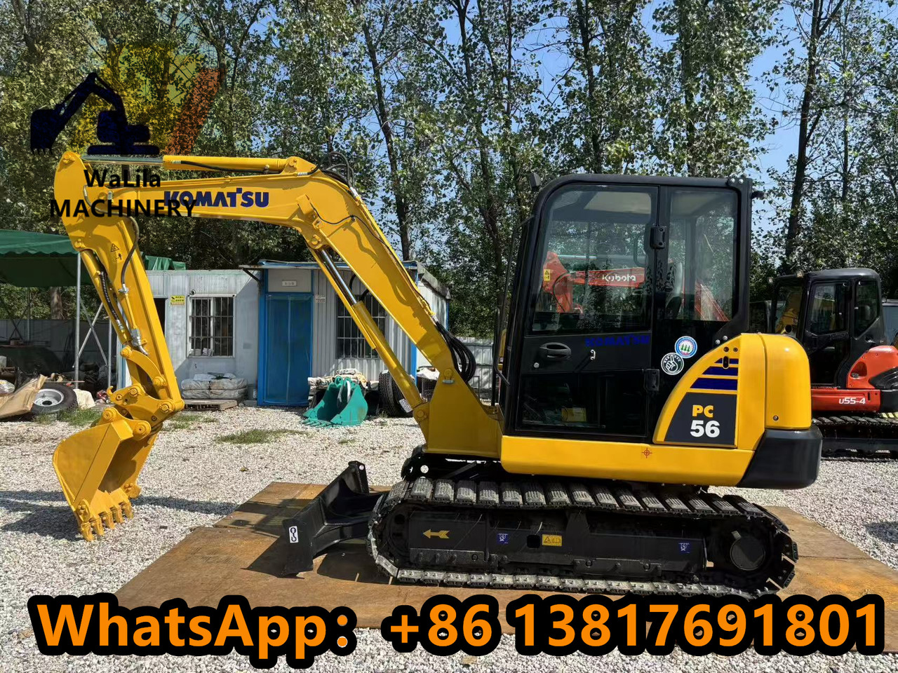 KOMATSU PC56-7 - מיני מחפר: תמונה 5 KOMATSU PC56-7 - מיני מחפר: תמונה 5
