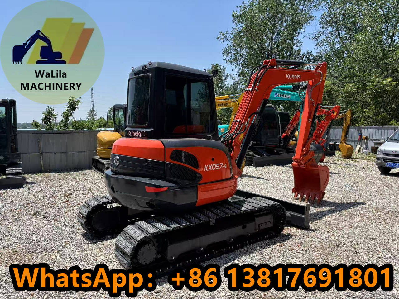 KUBOTA KX057-4 - מיני מחפר: תמונה 5 KUBOTA KX057-4 - מיני מחפר: תמונה 5