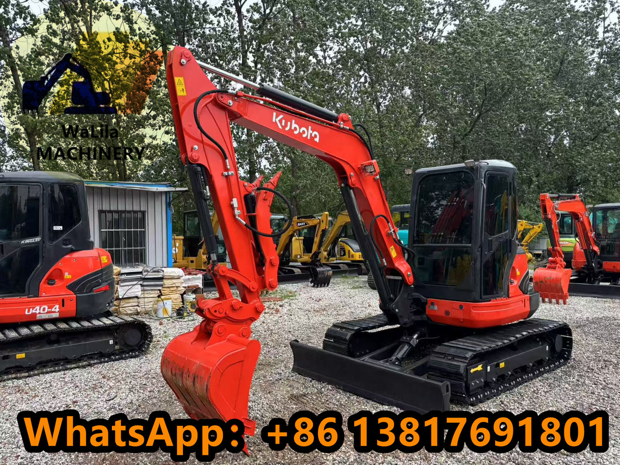 KUBOTA KX057-4 - מיני מחפר: תמונה 3 KUBOTA KX057-4 - מיני מחפר: תמונה 3