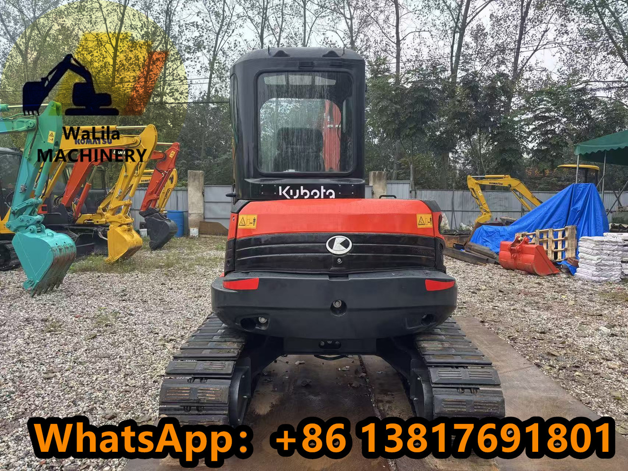 KUBOTA KX057-4 - מיני מחפר: תמונה 3 KUBOTA KX057-4 - מיני מחפר: תמונה 3