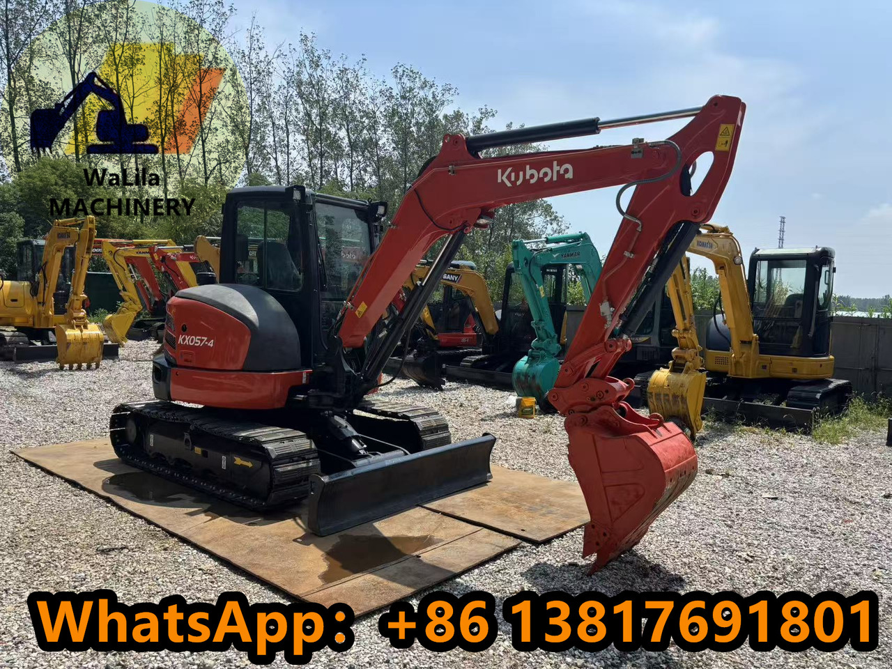 KUBOTA KX057 - מיני מחפר: תמונה 5 KUBOTA KX057 - מיני מחפר: תמונה 5