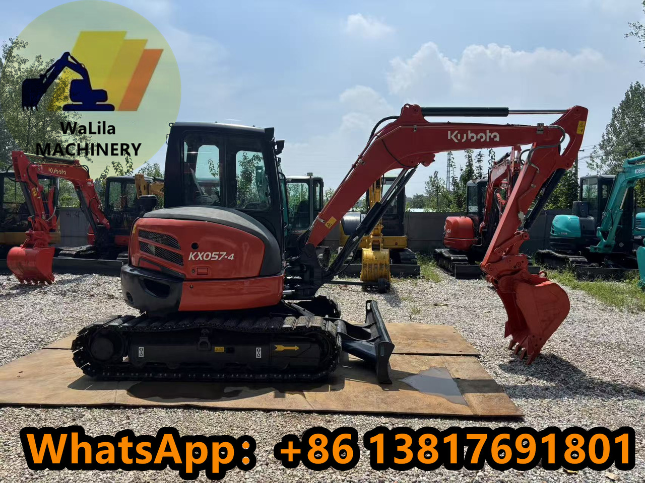 KUBOTA KX057 - מיני מחפר: תמונה 1 KUBOTA KX057 - מיני מחפר: תמונה 1