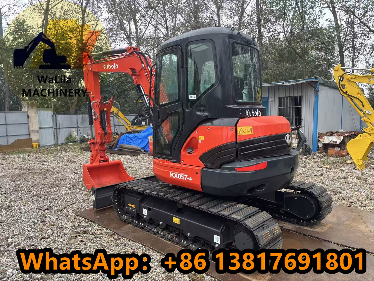 KUBOTA KX057 - מיני מחפר: תמונה 4 KUBOTA KX057 - מיני מחפר: תמונה 4