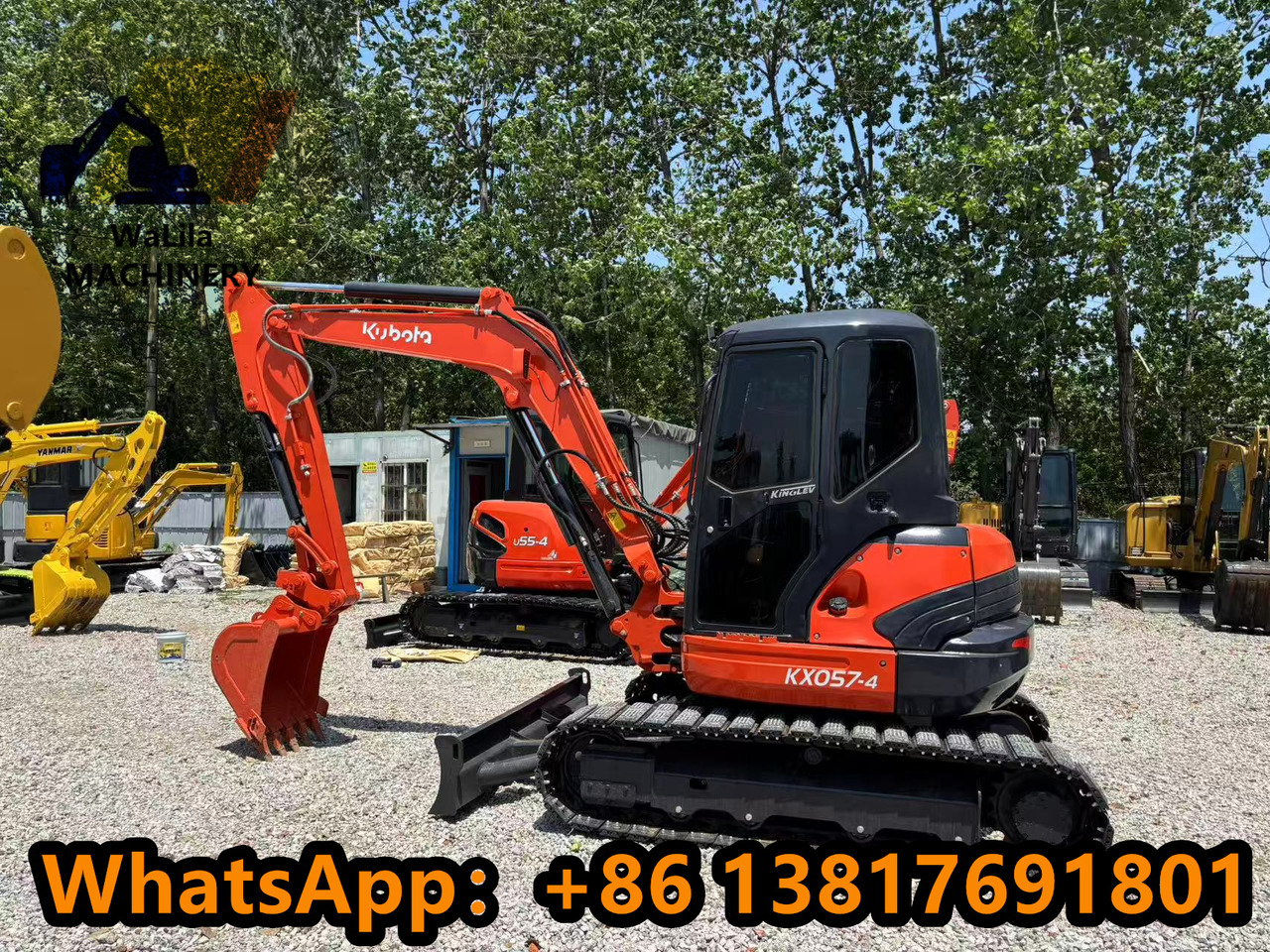 KUBOTA KX057 - מיני מחפר: תמונה 2 KUBOTA KX057 - מיני מחפר: תמונה 2