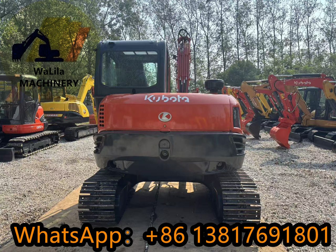 KUBOTA KX080 - מיני מחפר: תמונה 2 KUBOTA KX080 - מיני מחפר: תמונה 2