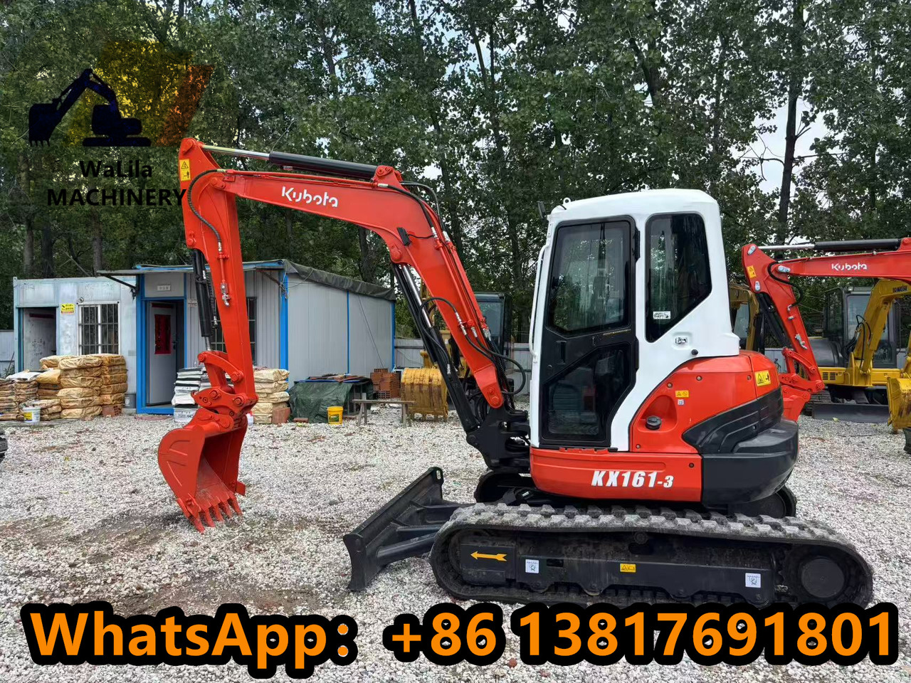 KUBOTA KX161 - מיני מחפר: תמונה 1 KUBOTA KX161 - מיני מחפר: תמונה 1