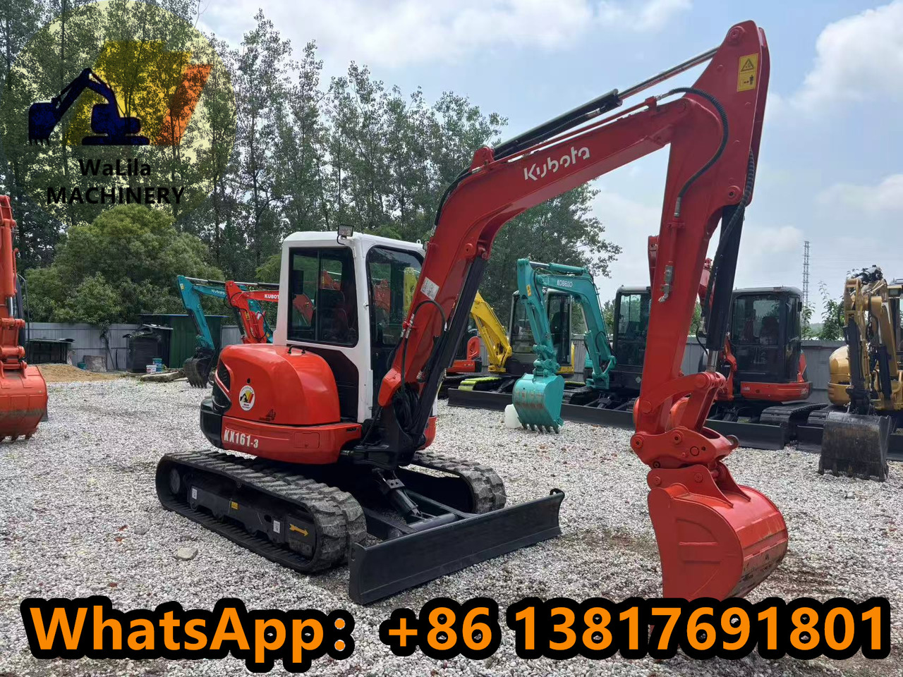 KUBOTA KX161 - מיני מחפר: תמונה 3 KUBOTA KX161 - מיני מחפר: תמונה 3