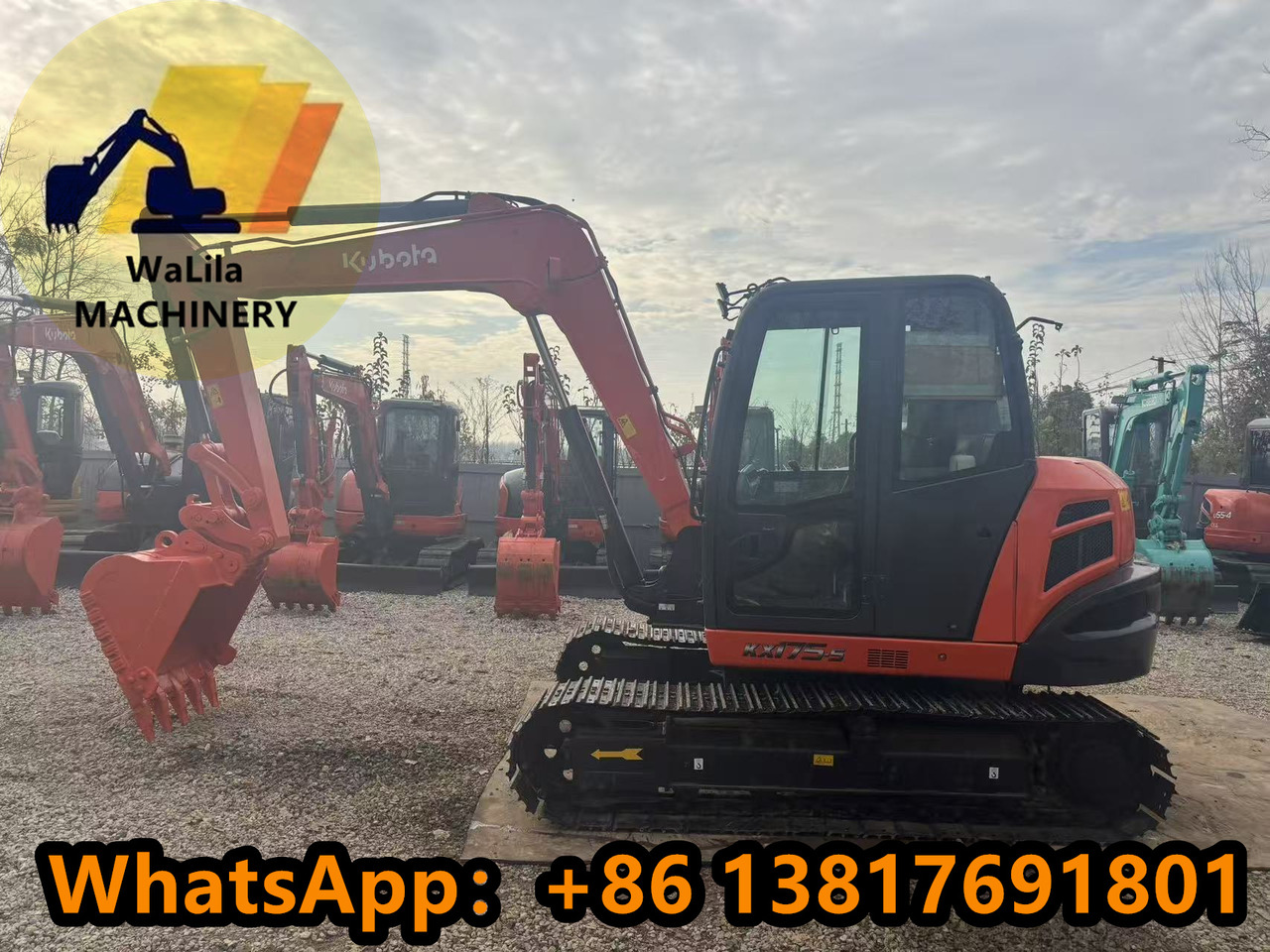 KUBOTA KX175-5 - מיני מחפר: תמונה 1 KUBOTA KX175-5 - מיני מחפר: תמונה 1