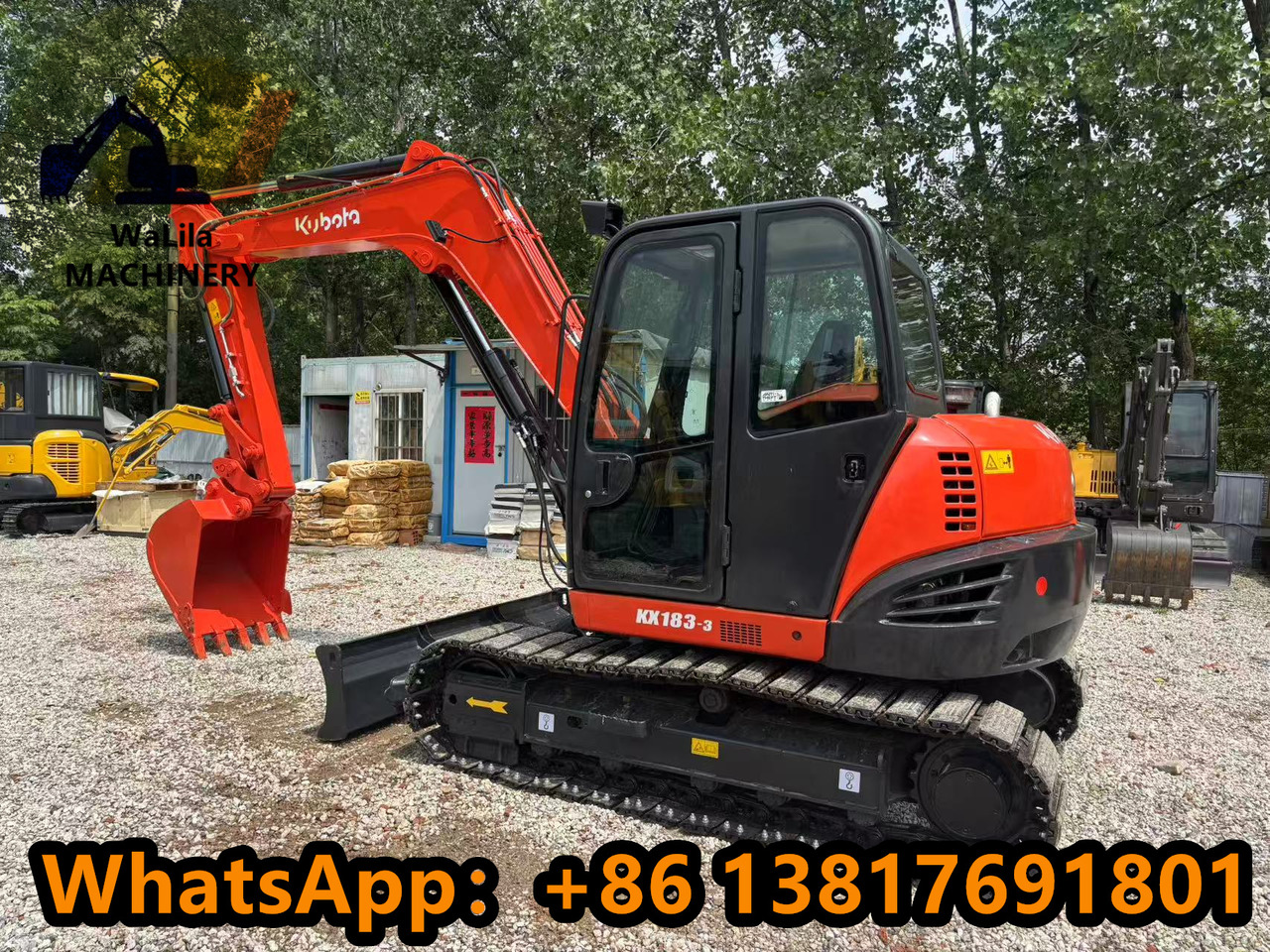 KUBOTA KX183-5 - מיני מחפר: תמונה 1 KUBOTA KX183-5 - מיני מחפר: תמונה 1