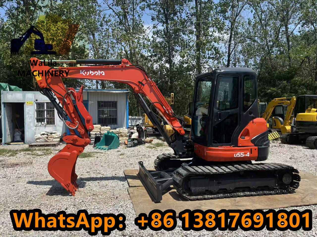KUBOTA Kubota KX163 KX057 rubber crawler excavator - מיני מחפר: תמונה 1 KUBOTA Kubota KX163 KX057 rubber crawler excavator - מיני מחפר: תמונה 1