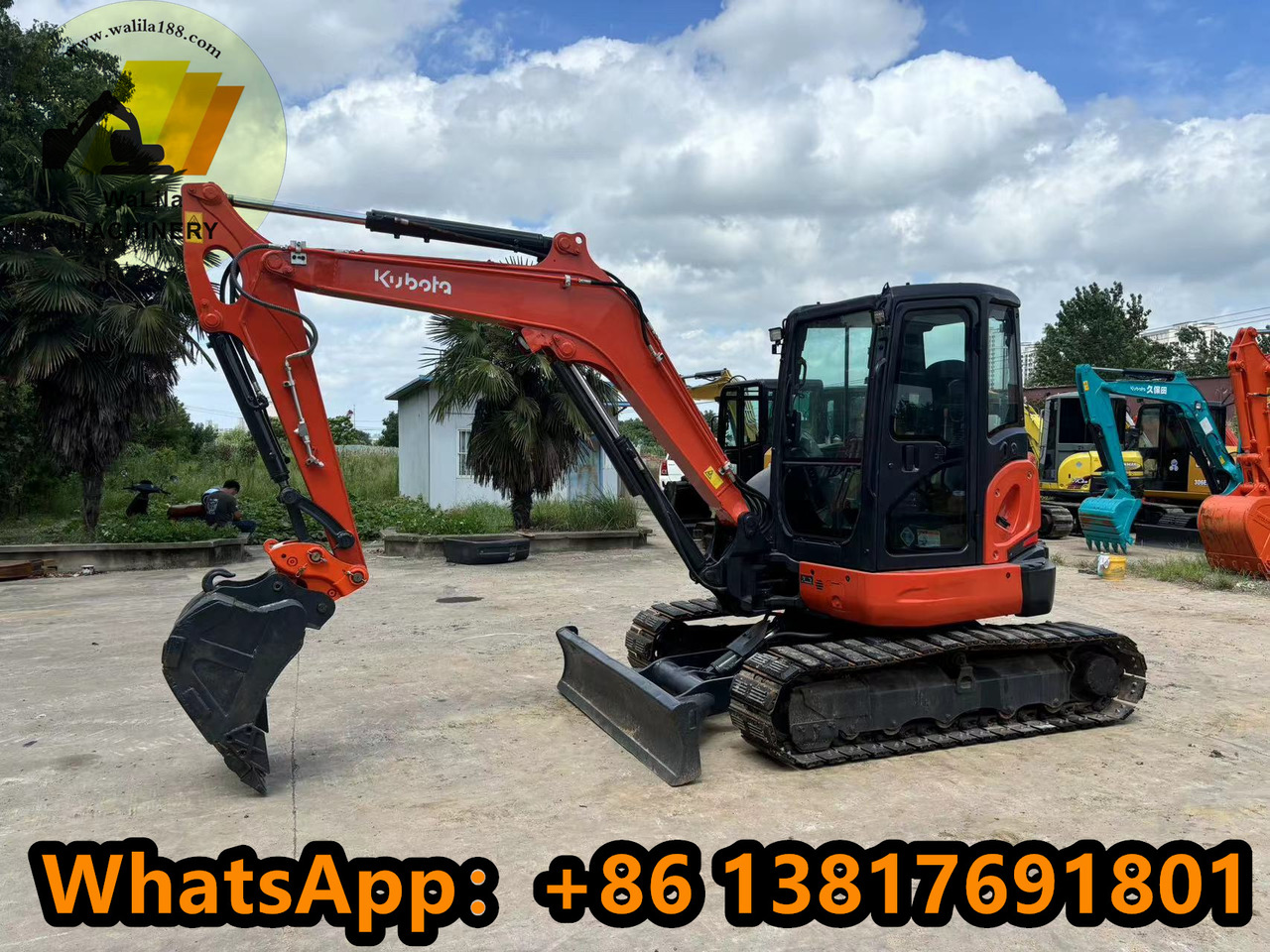KUBOTA Kx057-4 - מיני מחפר: תמונה 5 KUBOTA Kx057-4 - מיני מחפר: תמונה 5