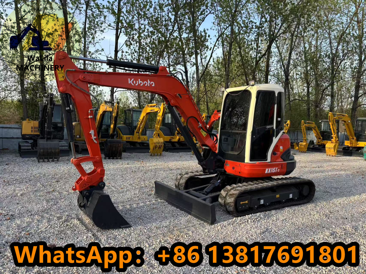 KUBOTA Kx161 - מיני מחפר: תמונה 4 KUBOTA Kx161 - מיני מחפר: תמונה 4
