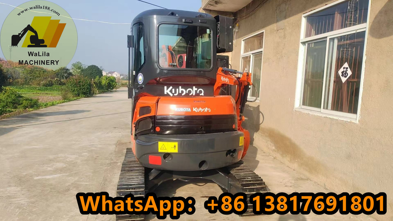 KUBOTA U35 - מיני מחפר: תמונה 2 KUBOTA U35 - מיני מחפר: תמונה 2