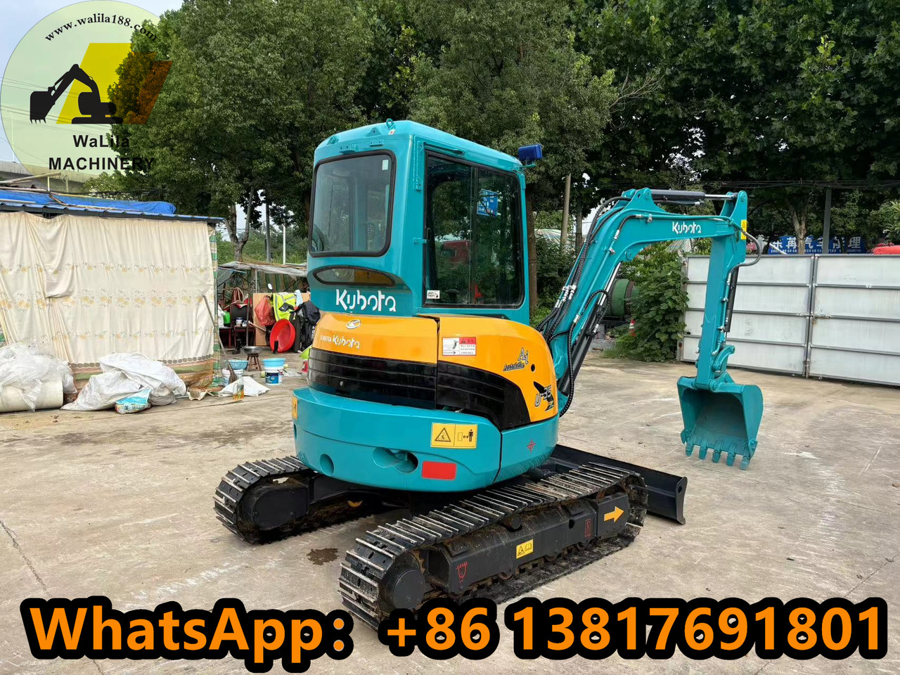 KUBOTA U35 - מיני מחפר: תמונה 5 KUBOTA U35 - מיני מחפר: תמונה 5