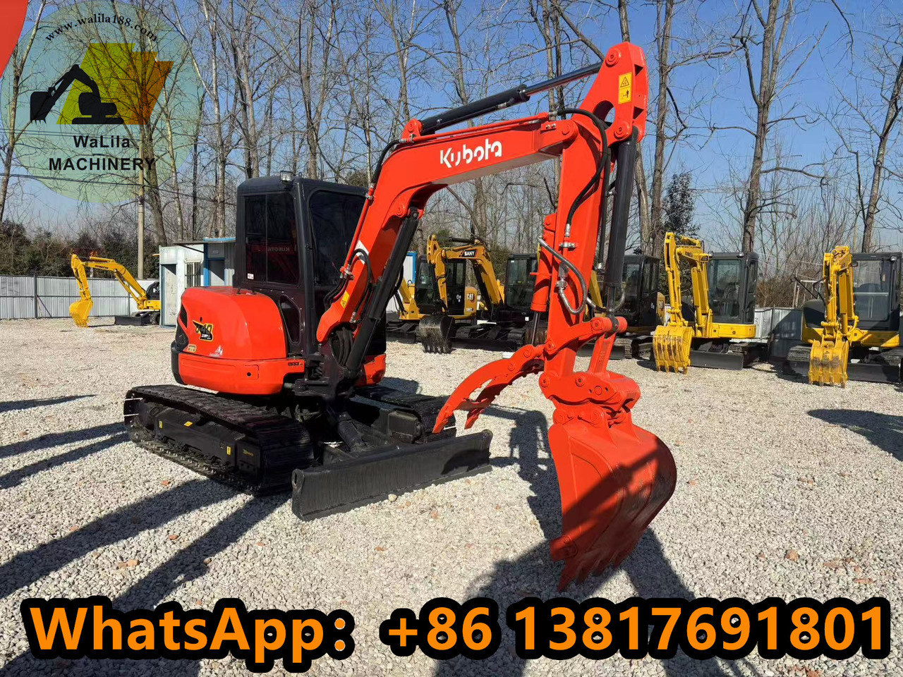 KUBOTA U40 - מיני מחפר: תמונה 5 KUBOTA U40 - מיני מחפר: תמונה 5