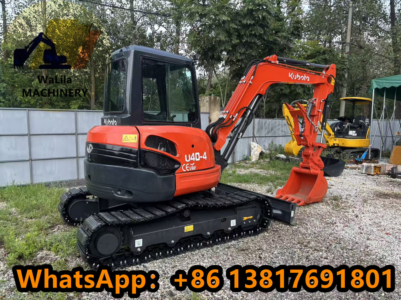 KUBOTA U40 - מיני מחפר: תמונה 1 KUBOTA U40 - מיני מחפר: תמונה 1