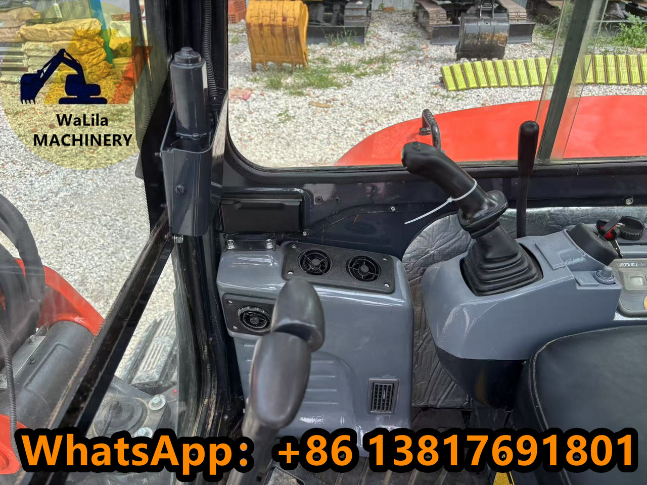 KUBOTA U50-4 - מיני מחפר: תמונה 3 KUBOTA U50-4 - מיני מחפר: תמונה 3