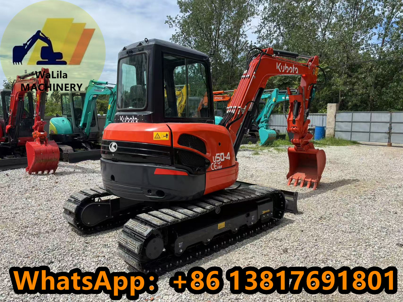 KUBOTA U50 - מיני מחפר: תמונה 4 KUBOTA U50 - מיני מחפר: תמונה 4