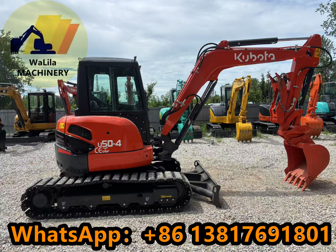 KUBOTA U50 - מיני מחפר: תמונה 1 KUBOTA U50 - מיני מחפר: תמונה 1
