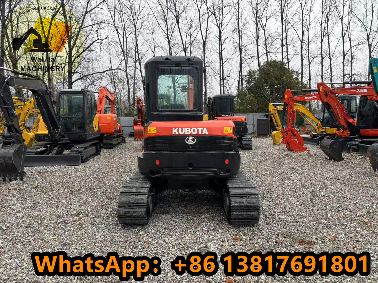 KUBOTA U55-4 - מיני מחפר: תמונה 3 KUBOTA U55-4 - מיני מחפר: תמונה 3