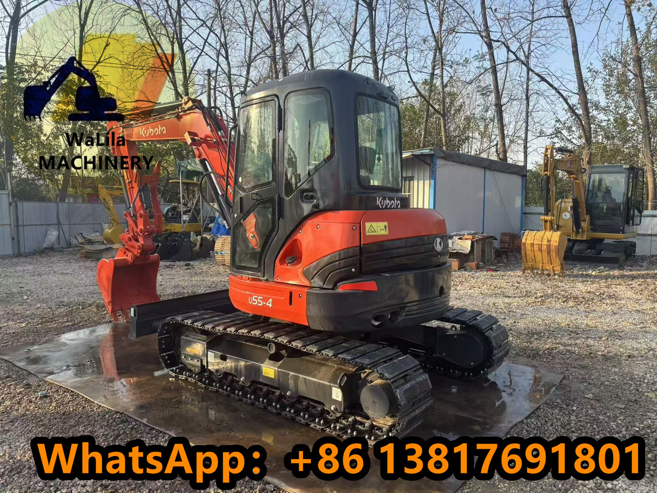 KUBOTA U55-4 - מיני מחפר: תמונה 5 KUBOTA U55-4 - מיני מחפר: תמונה 5