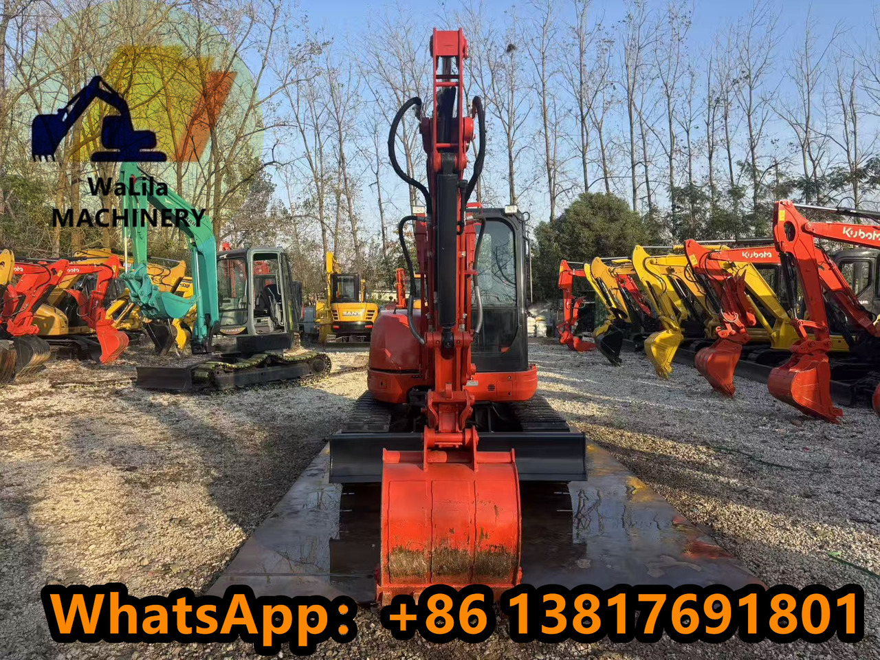 KUBOTA U55-4 - מיני מחפר: תמונה 2 KUBOTA U55-4 - מיני מחפר: תמונה 2