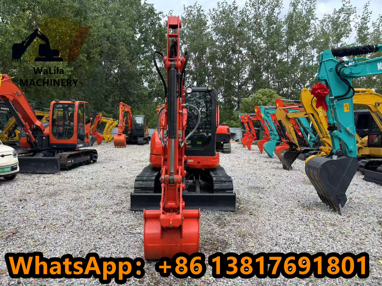 KUBOTA U55-4 - מיני מחפר: תמונה 4 KUBOTA U55-4 - מיני מחפר: תמונה 4