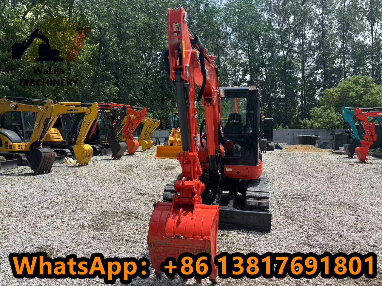 KUBOTA U55 - מיני מחפר: תמונה 5 KUBOTA U55 - מיני מחפר: תמונה 5