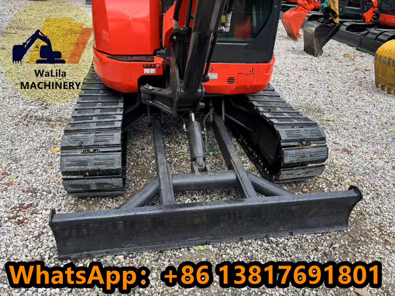 KUBOTA U55 - מיני מחפר: תמונה 5 KUBOTA U55 - מיני מחפר: תמונה 5